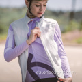 Gilet de chaleco de ciclismo liviano para mujeres Gilet